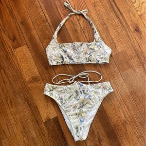 Abercrombie & Fitch Floral Bikini